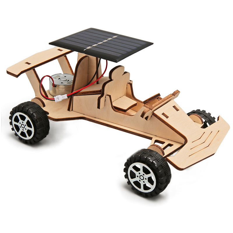 Science Diy Model - 1 ชุด DIY ชุดทดลองวิทยาศาสตร์และโมเดลการศึกษา DIY รถแข่งพลังงานแสงอาทิตย์ของเล่นฟิสิกส์วิทยาศาสตร์ของเล่นสำหรับของขวัญเด็ก