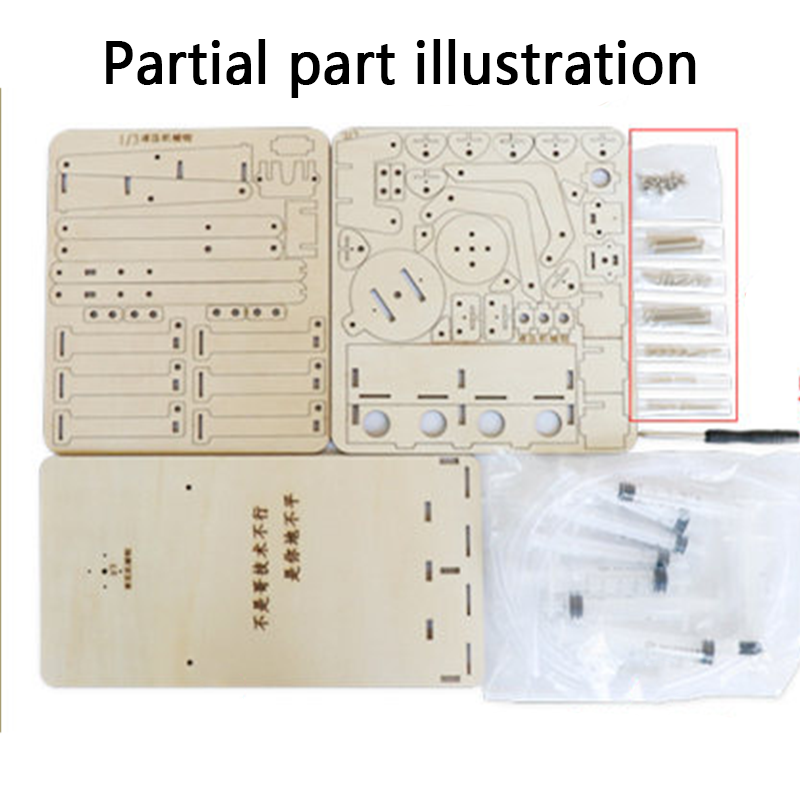 Handmade รถขุดไฮดรอลิก DIY นัก - Science Diy Model บทวิจารณ์และราคา