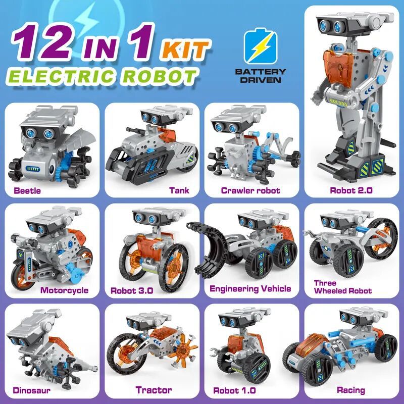 12 in 1 การทดลองวิทยาศาสตร์หุ่ - Science Toy บทวิจารณ์และราคา