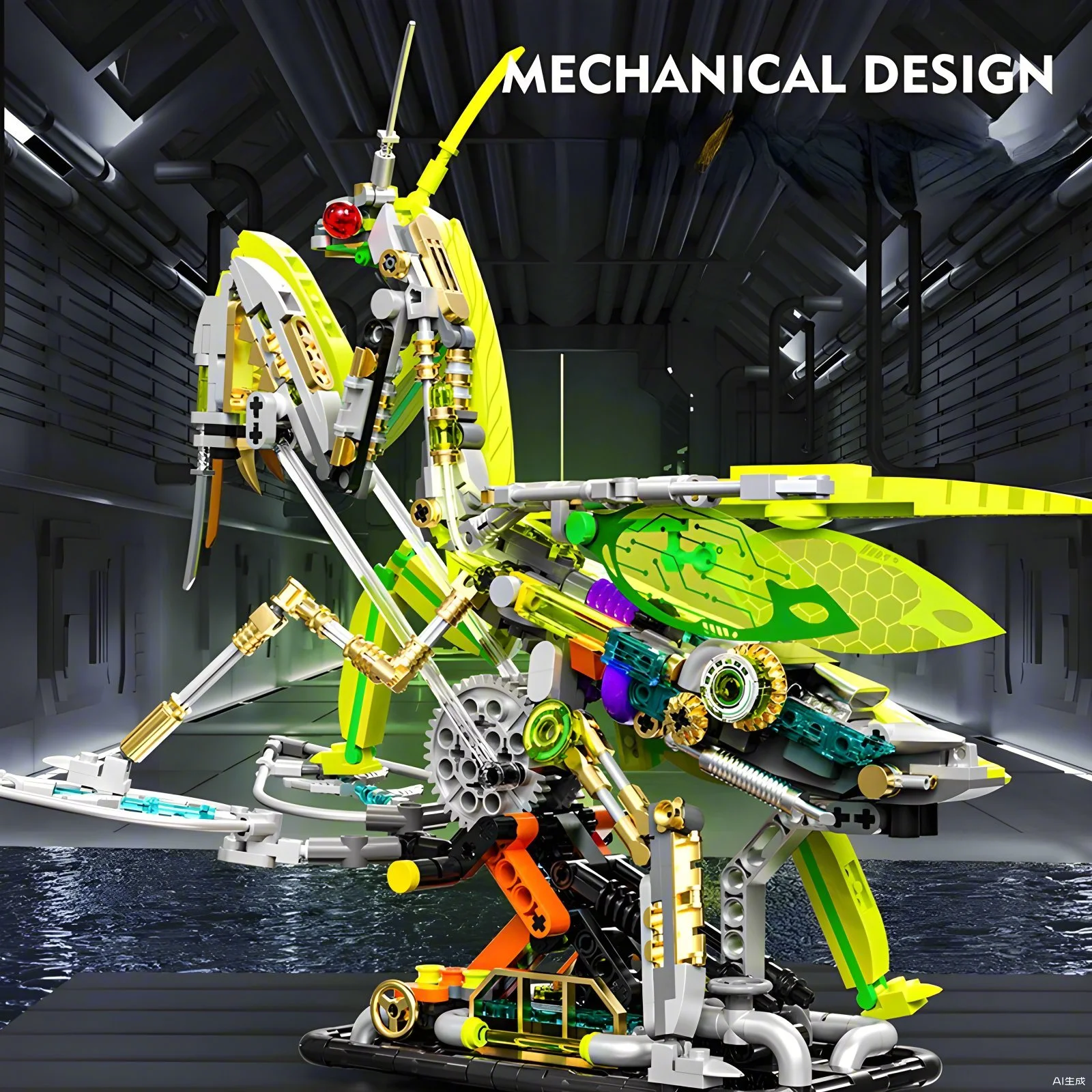 DIY Mantis Building Blocks วิท - Science Diy Model บทวิจารณ์และราคา