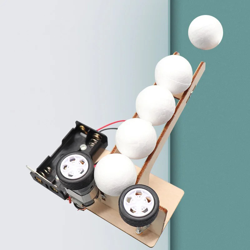 ชุดเครื่องยิงลูกบอลไฟฟ้า ของเล - Science Diy Model บทวิจารณ์และราคา