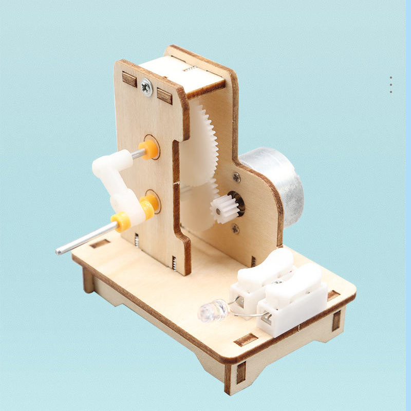 DIY Mini Hand Generator DIY กา - Science Diy Model บทวิจารณ์และราคา