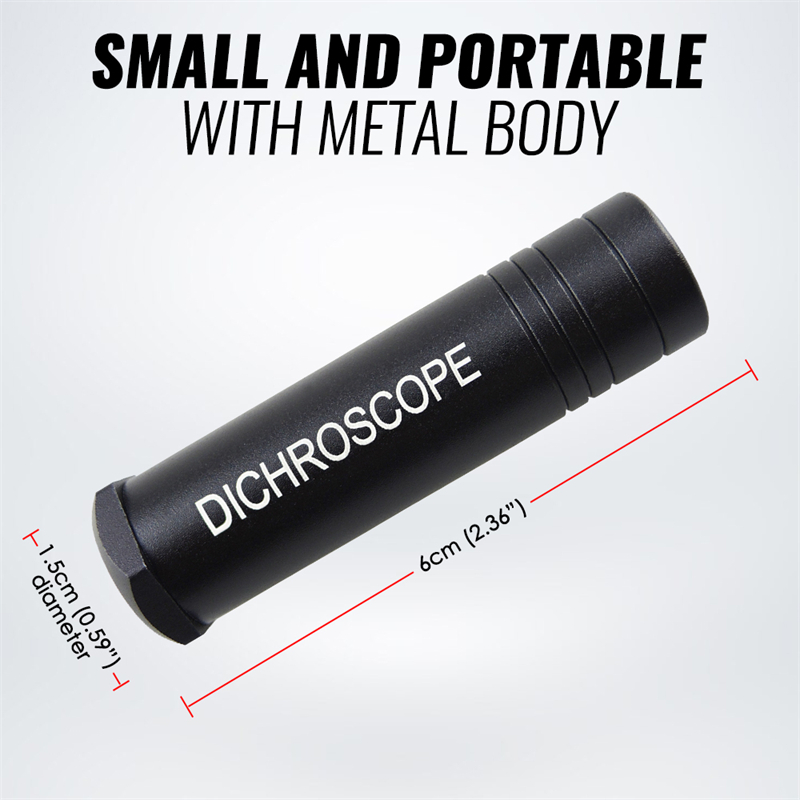 เครื่องมือตรวจสอบอัญมณีแบบไดโค - Spectroscope Handheld บทวิจารณ์และราคา