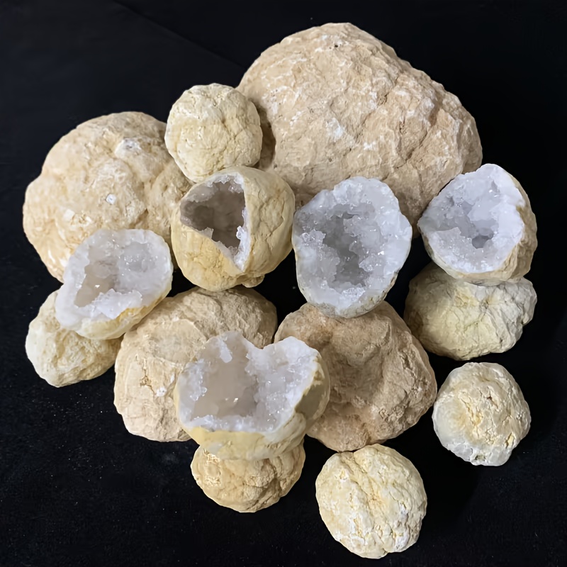 ไข่จีโอดควอตซ์ธรรมชาติ 10/20 ช - Geode Crystal Break บทวิจารณ์และราคา