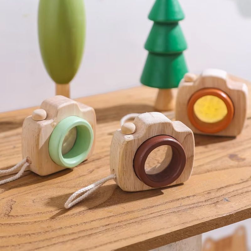 แว่นขยายไม้รูปทรงกล้องขนาดเล็ก - Science Toy บทวิจารณ์และราคา