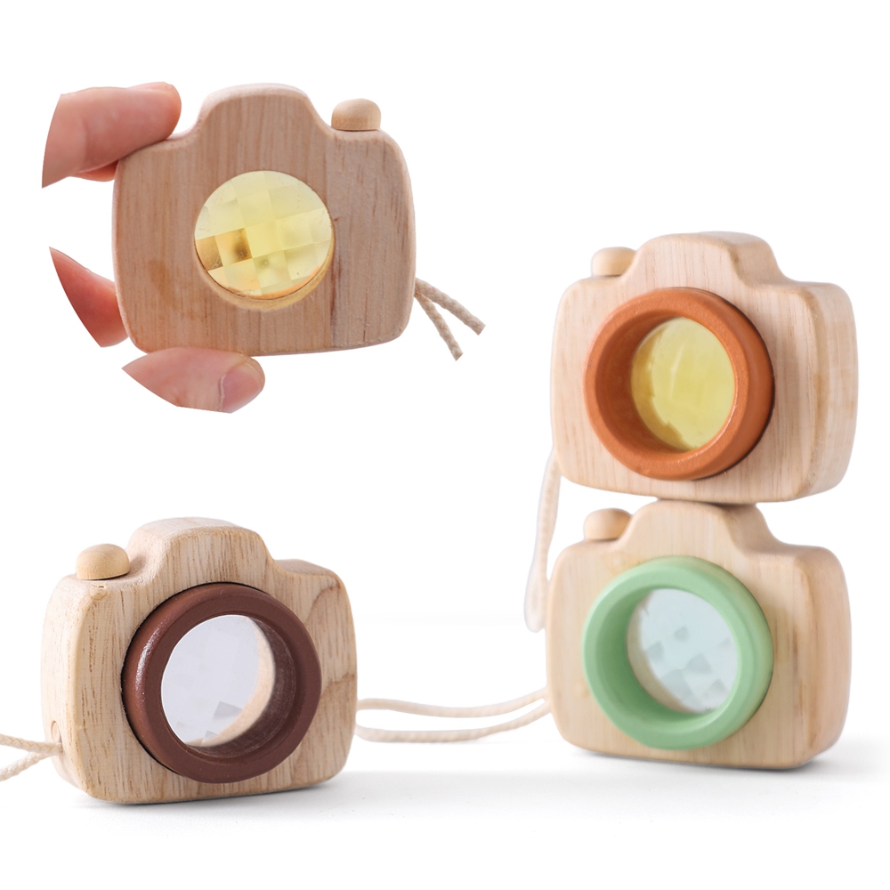 แว่นขยายไม้รูปทรงกล้องขนาดเล็ก - Science Toy บทวิจารณ์และราคา
