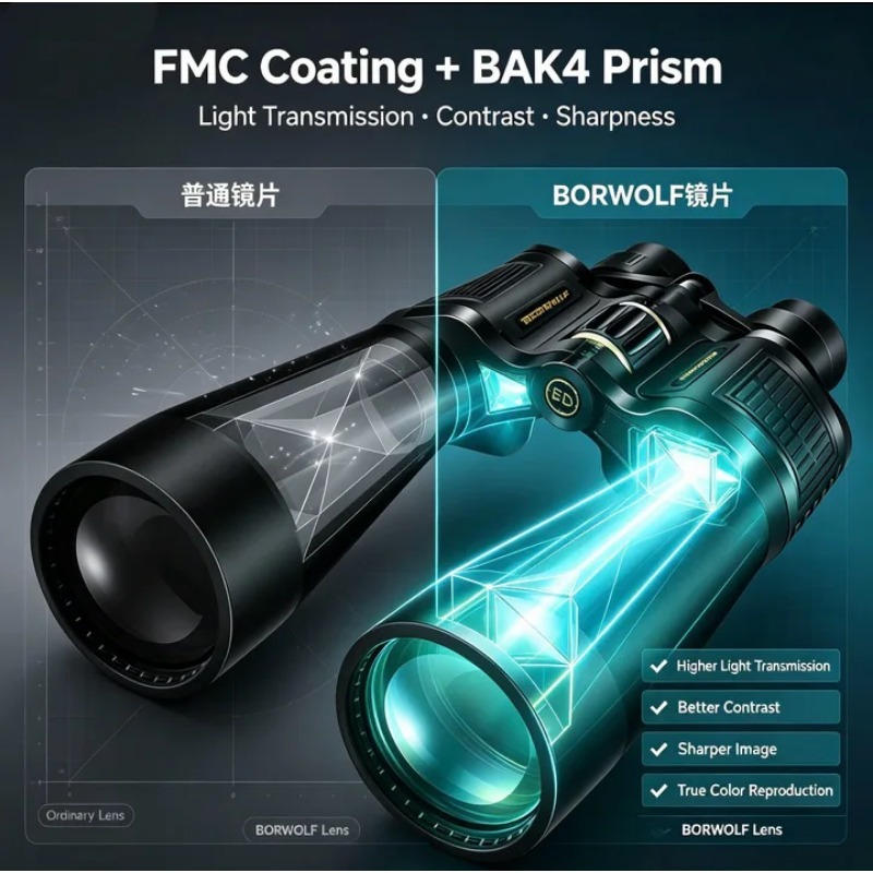 กล้องส่องทางไกล BORWOLF 25-75X - National Geographic Telescope 70Mm บทวิจารณ์และราคา