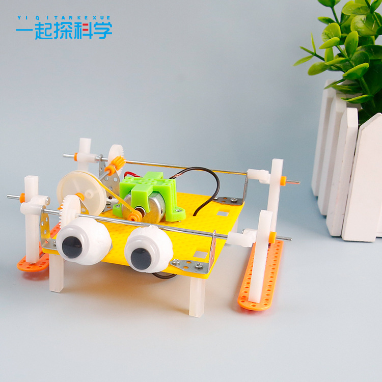 ชุดวัสดุสำหรับประกอบของเล่นหุ่ - Science Toy บทวิจารณ์และราคา