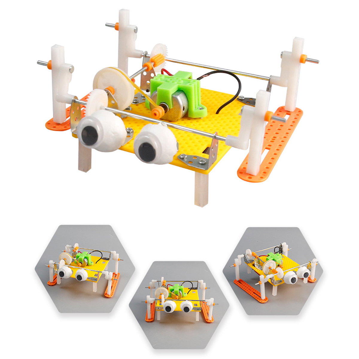 ชุดวัสดุสำหรับประกอบของเล่นหุ่ - Science Toy บทวิจารณ์และราคา