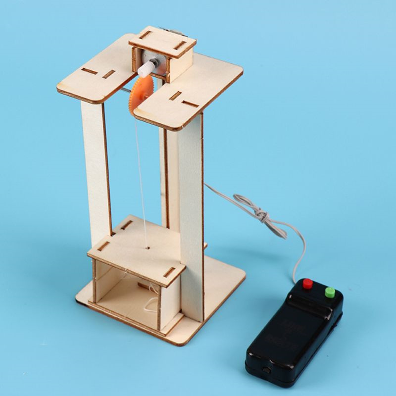 DIY ลิฟต์ไฟฟ้าแบบจำลองของเล่นป - Science Diy Model บทวิจารณ์และราคา