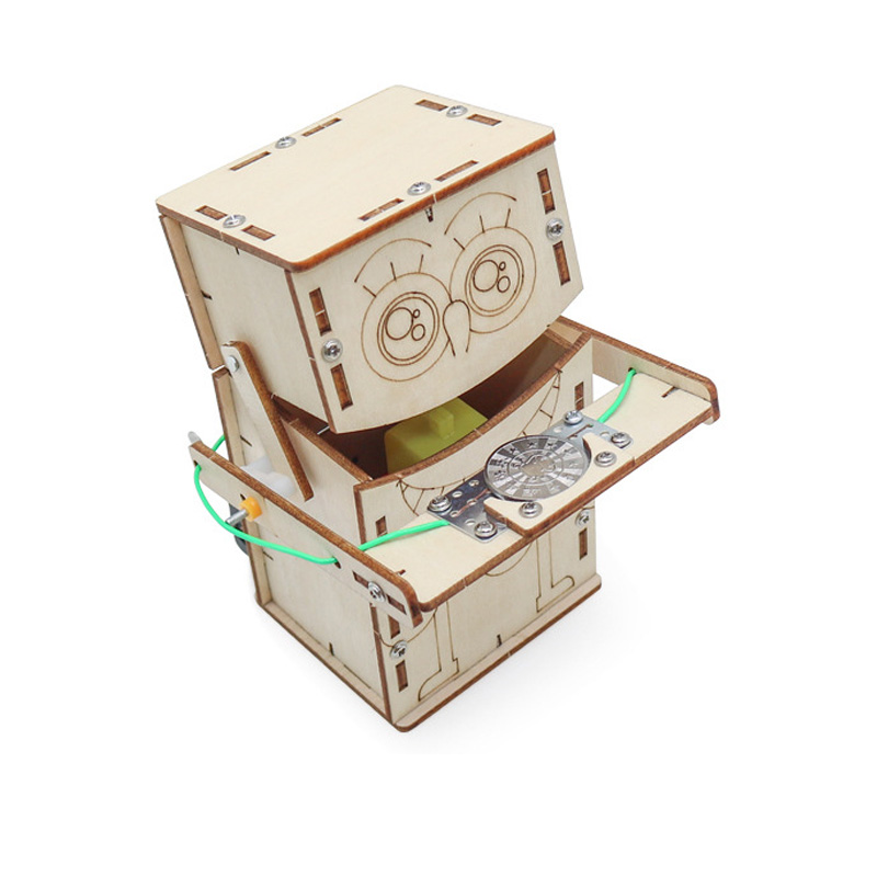 ไม้ไฟฟ้าขับเคลื่อนกินเหรียญหุ่ - Science Diy Model บทวิจารณ์และราคา