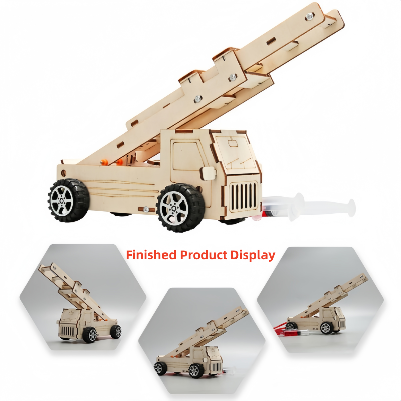 ชุดประกอบโมเดลรถดับเพลิงบันไดไ - Science Diy Model บทวิจารณ์และราคา