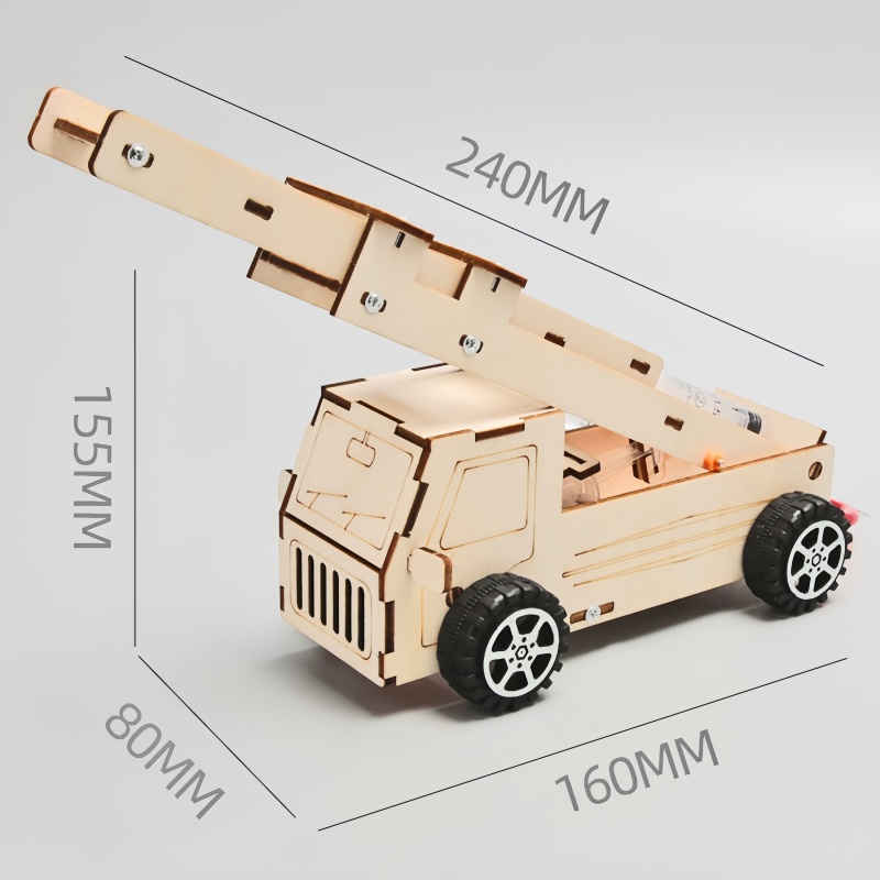 ชุดประกอบโมเดลรถดับเพลิงบันไดไ - Science Diy Model บทวิจารณ์และราคา