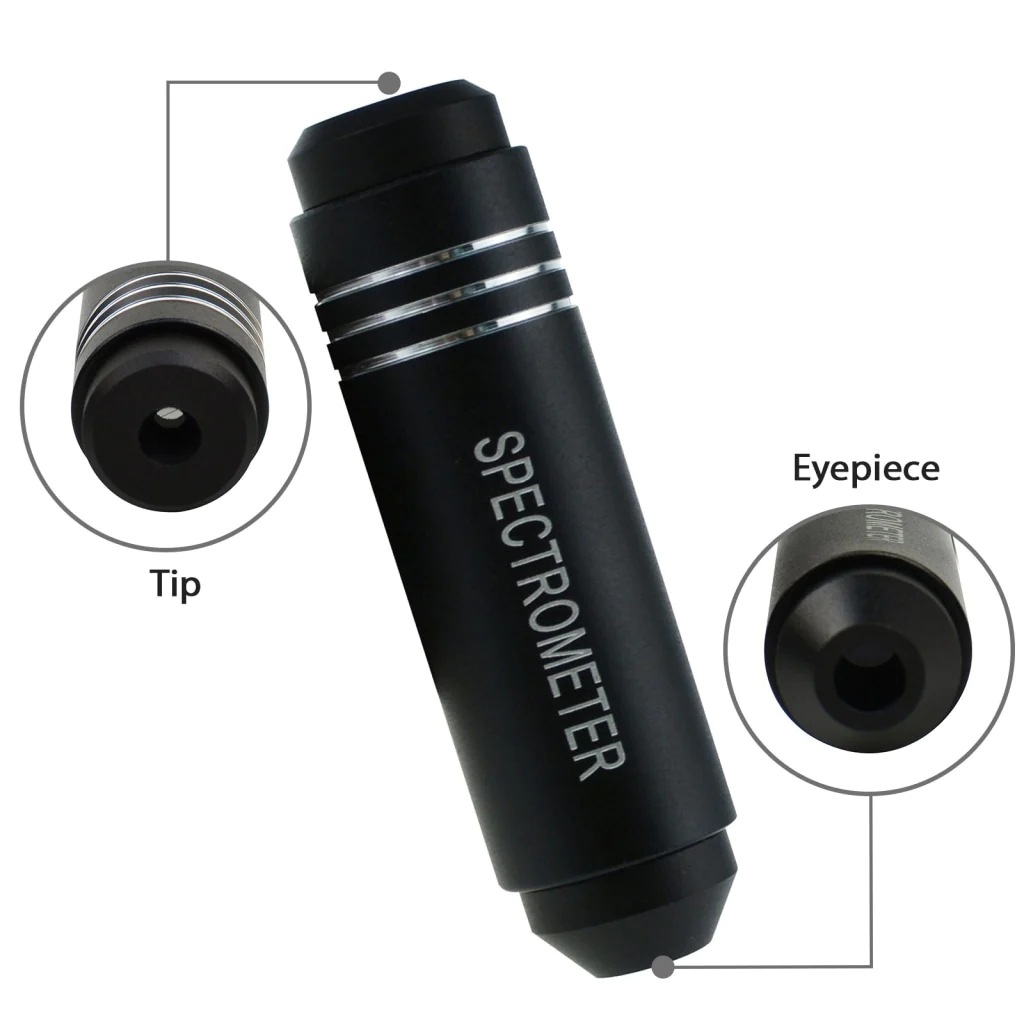 เครื่องสเปกโตรมิเตอร์แบบพกพาสำ - Spectroscope Handheld บทวิจารณ์และราคา