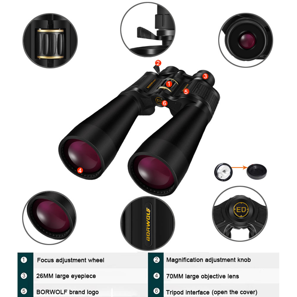กล้องส่องทางไกล BORWOLF เลนส์ใ - National Geographic Telescope 70Mm บทวิจารณ์และราคา
