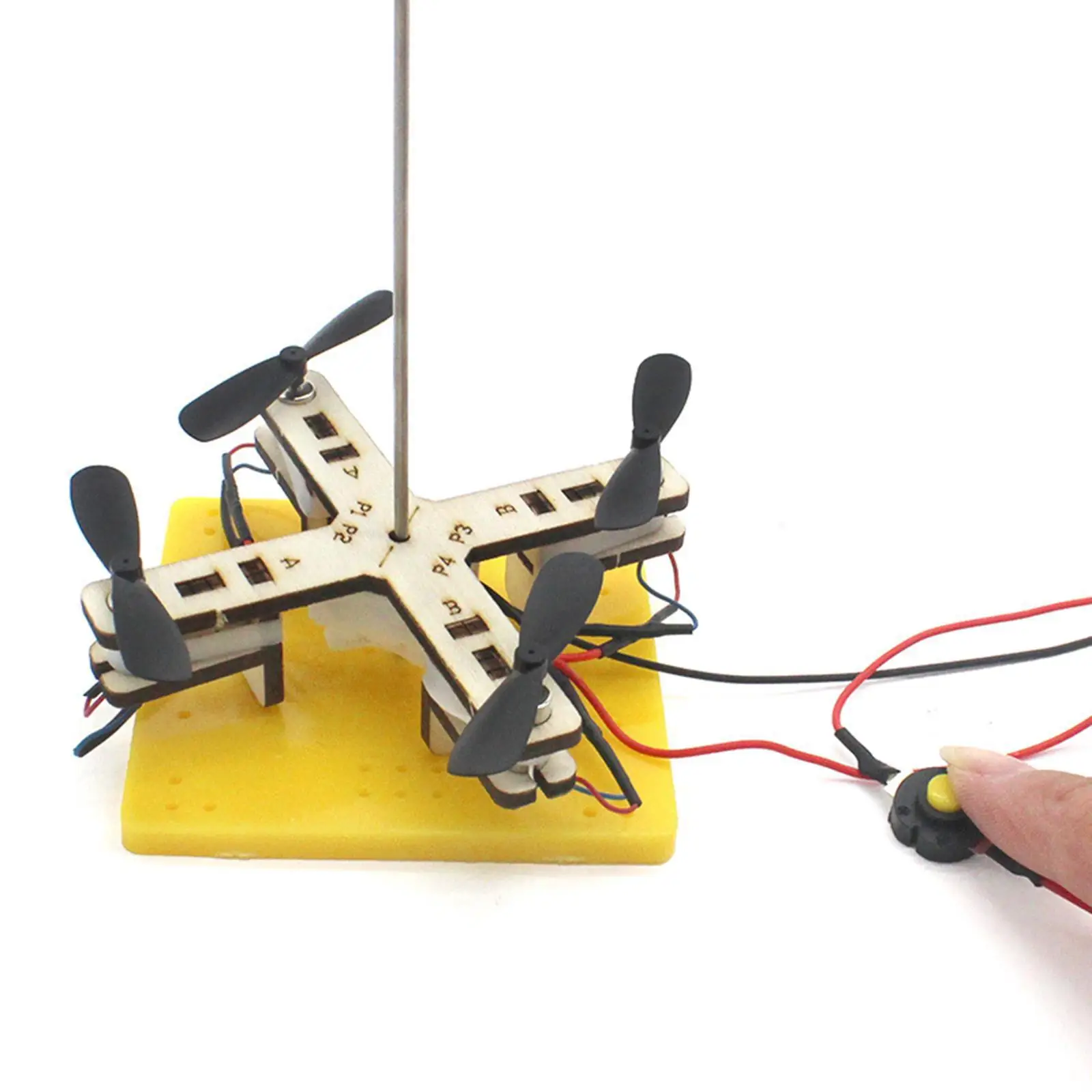 1PCS DIY Drone รุ่นเด็กของเล่น - Science Diy Model บทวิจารณ์และราคา