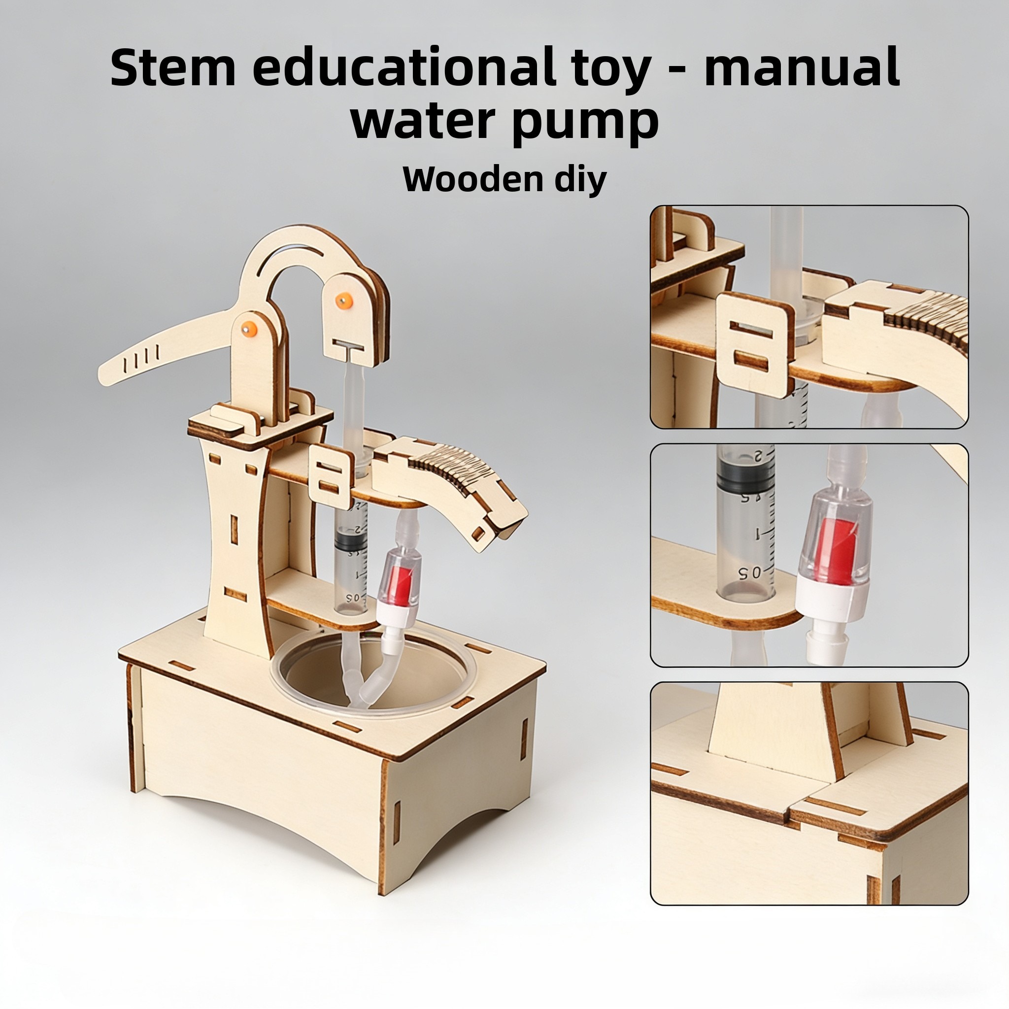 ชุดประกอบแบบจำลองบ่อน้ำปั๊มมือ - Science Diy Model บทวิจารณ์และราคา