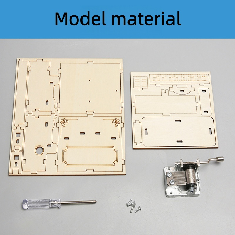 DIY เปียโนเด็กแบบหมุนมือ ของเล - Science Diy Model บทวิจารณ์และราคา